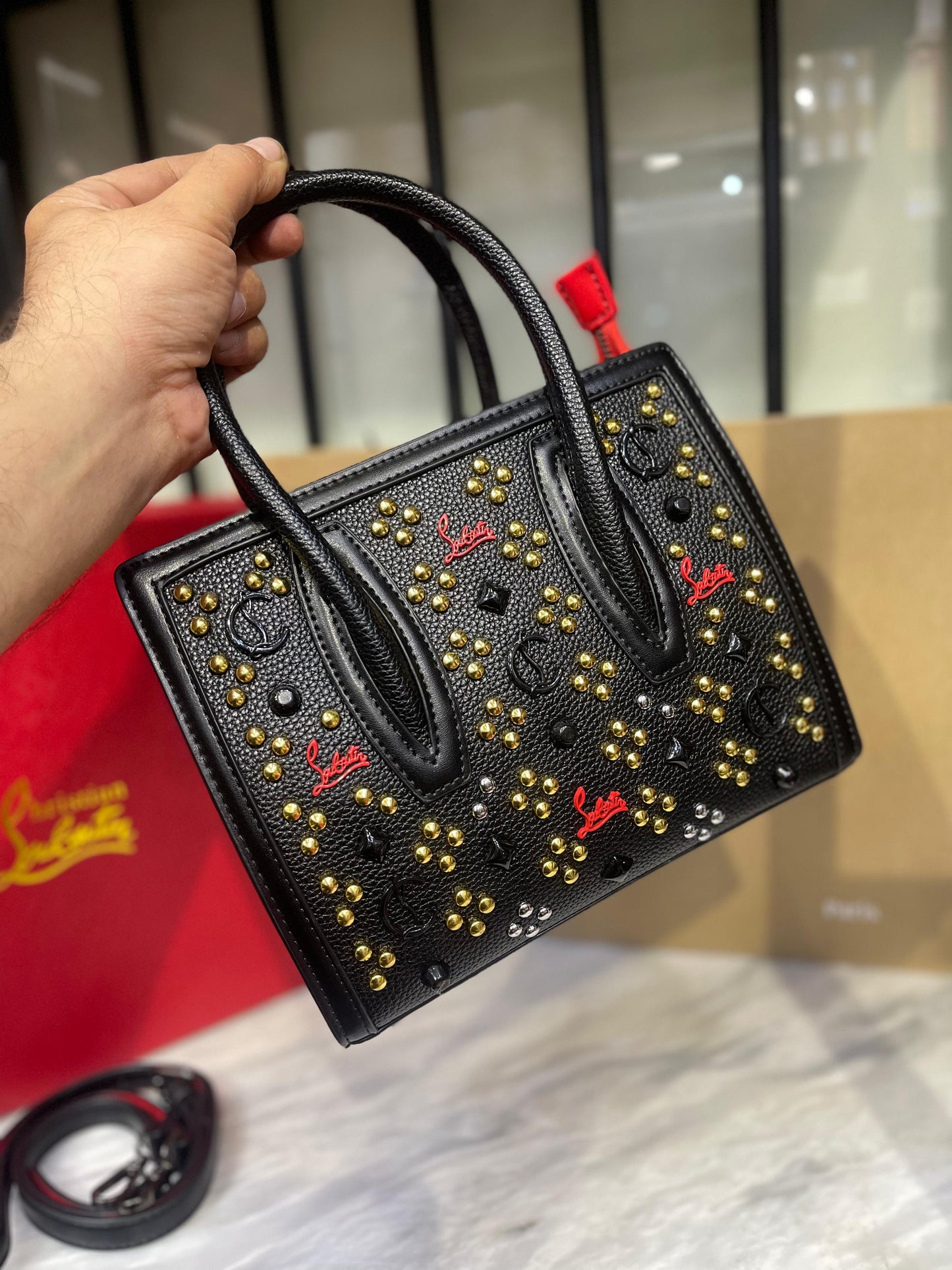 Christian Louboutin Top Handle Shoulder Bag