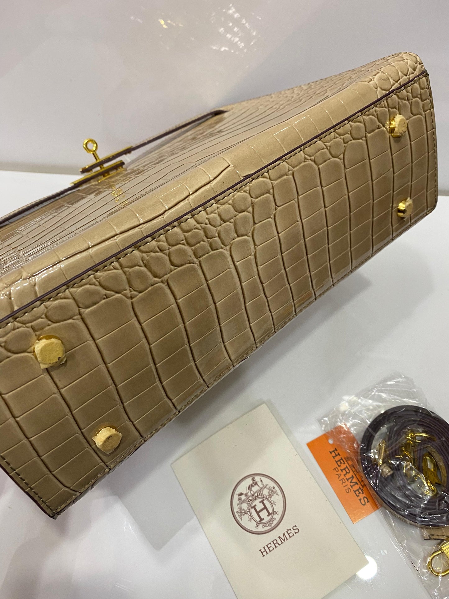 Hermes Top Handle Shoulder Bag