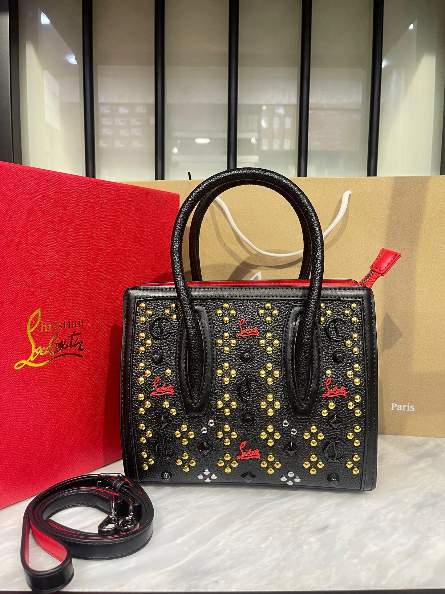 Christian Louboutin Top Handle Shoulder Bag