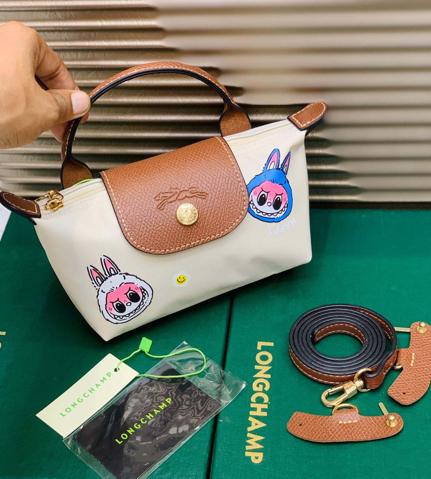 Long Champ Mini Hand Bag