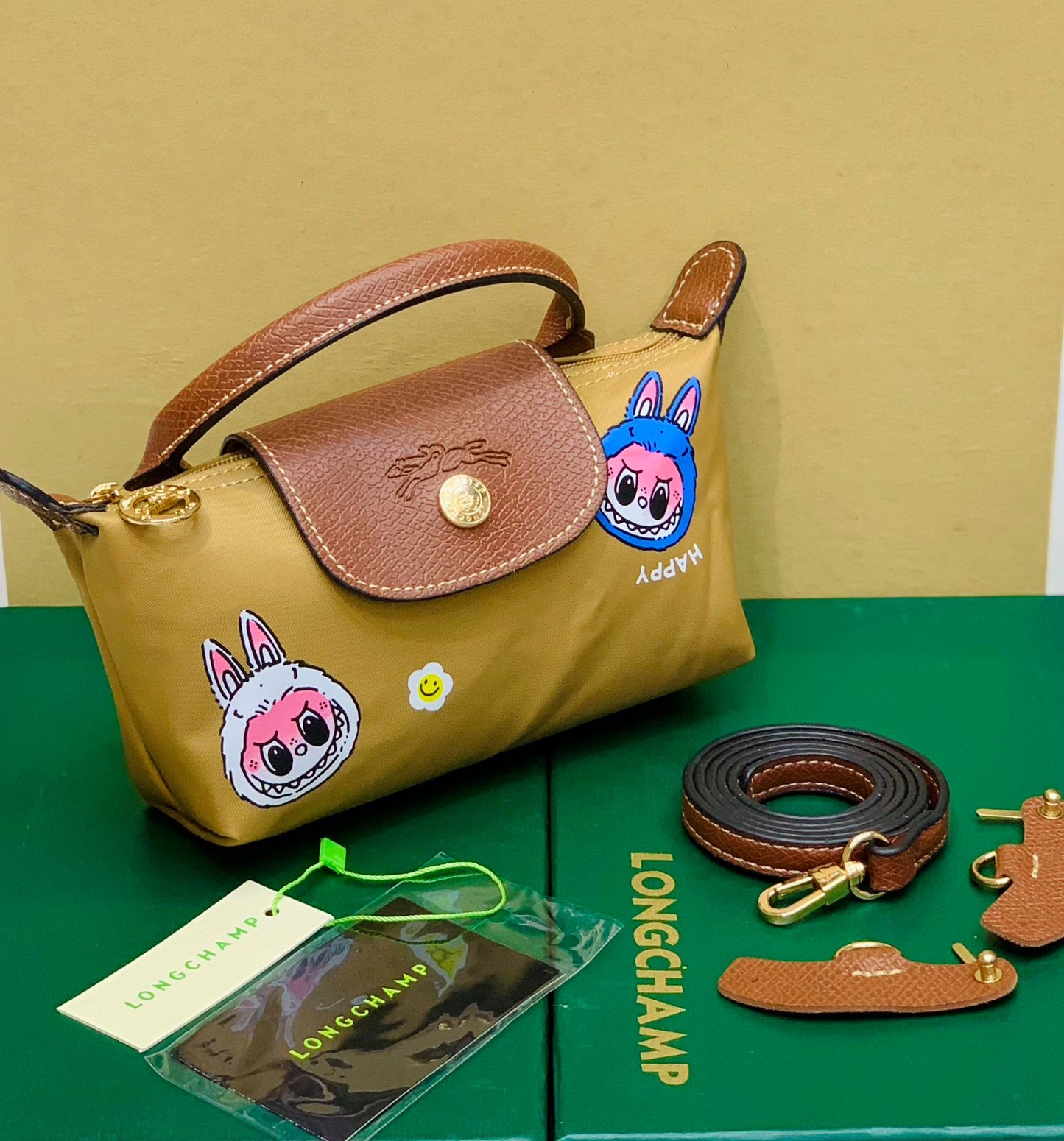 Long Champ Mini Hand Bag