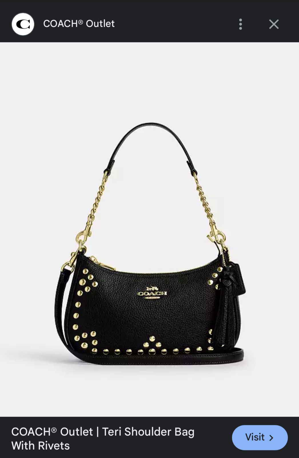 Coach Shoulder Bag