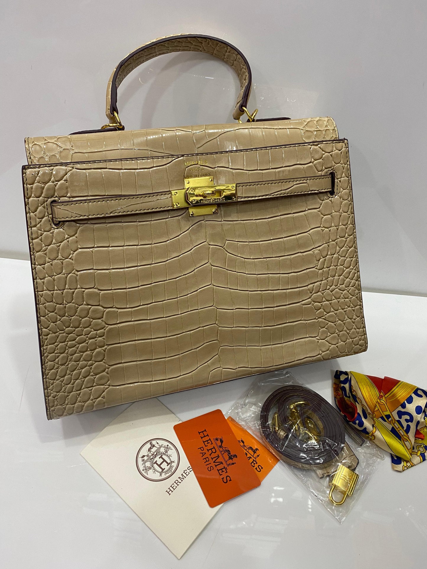 Hermes Top Handle Shoulder Bag