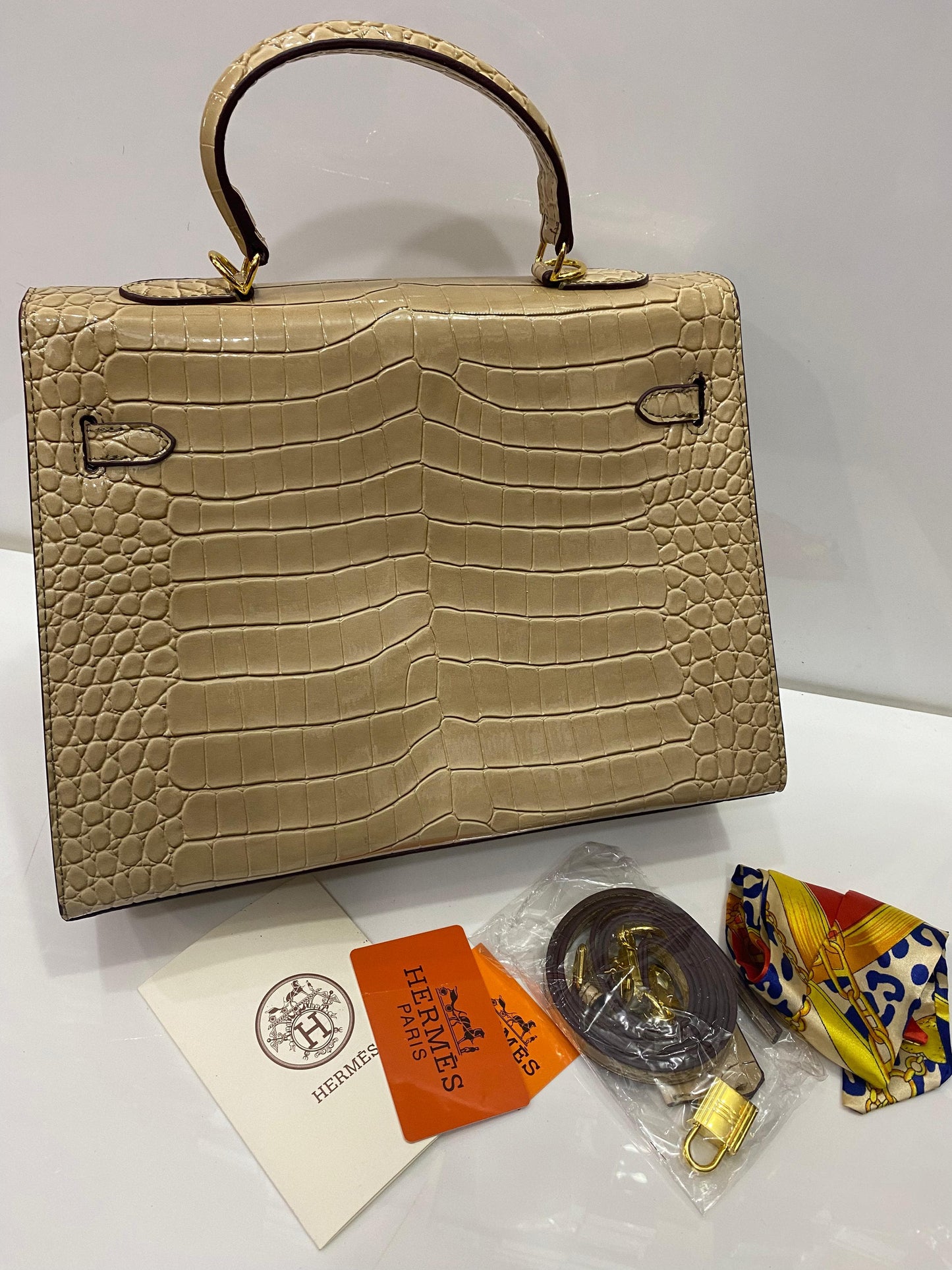 Hermes Top Handle Shoulder Bag