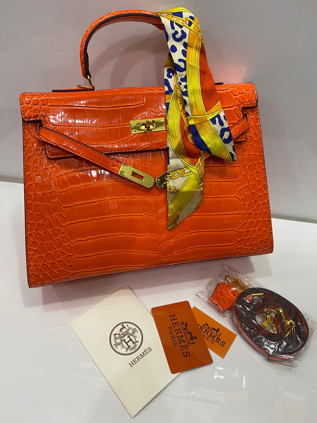 Hermes Top Handle Shoulder Bag