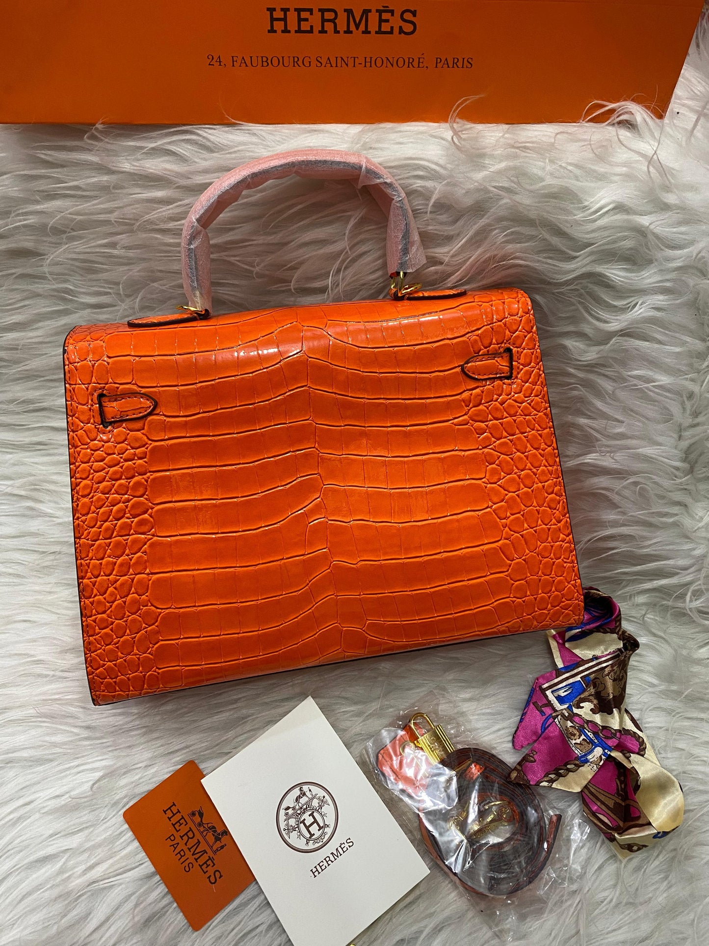 Hermes Top Handle Shoulder Bag