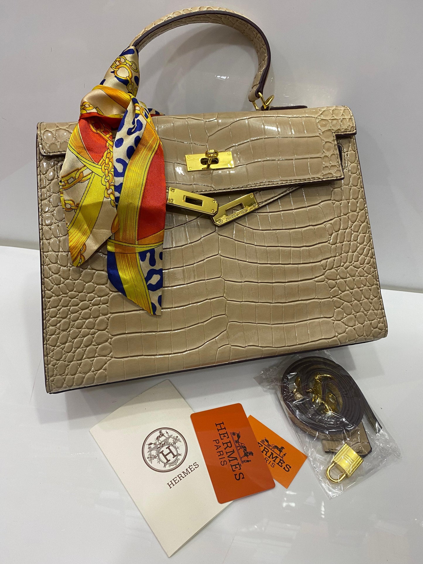 Hermes Top Handle Shoulder Bag